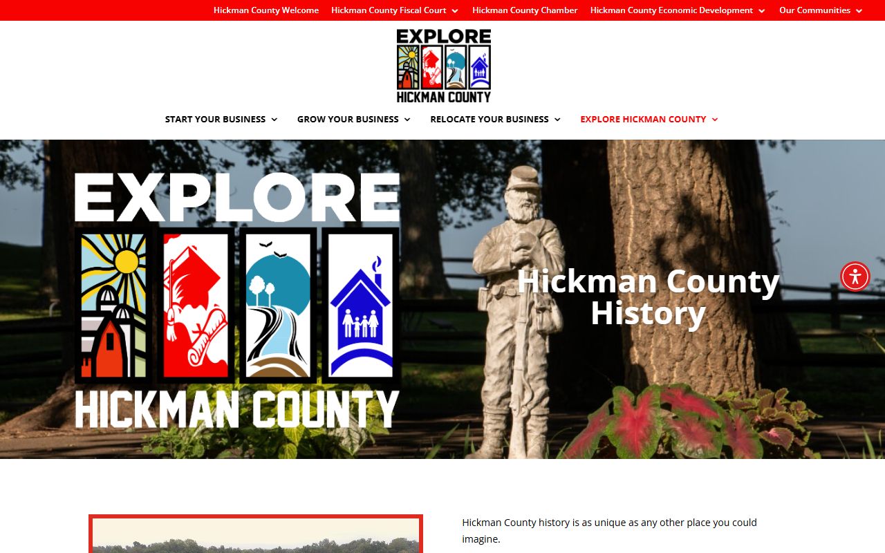 Hickman County court history and local records