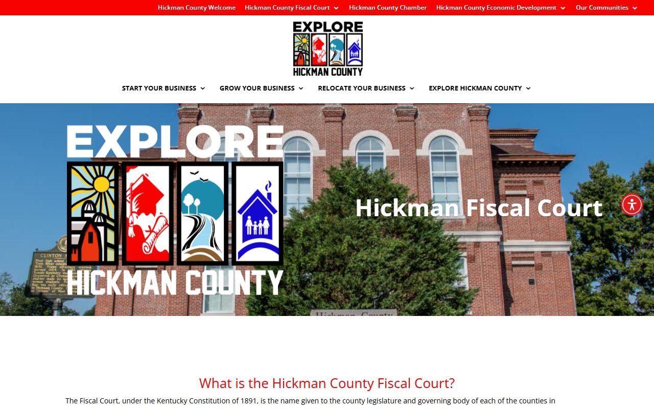Hickman County public offices and court records context