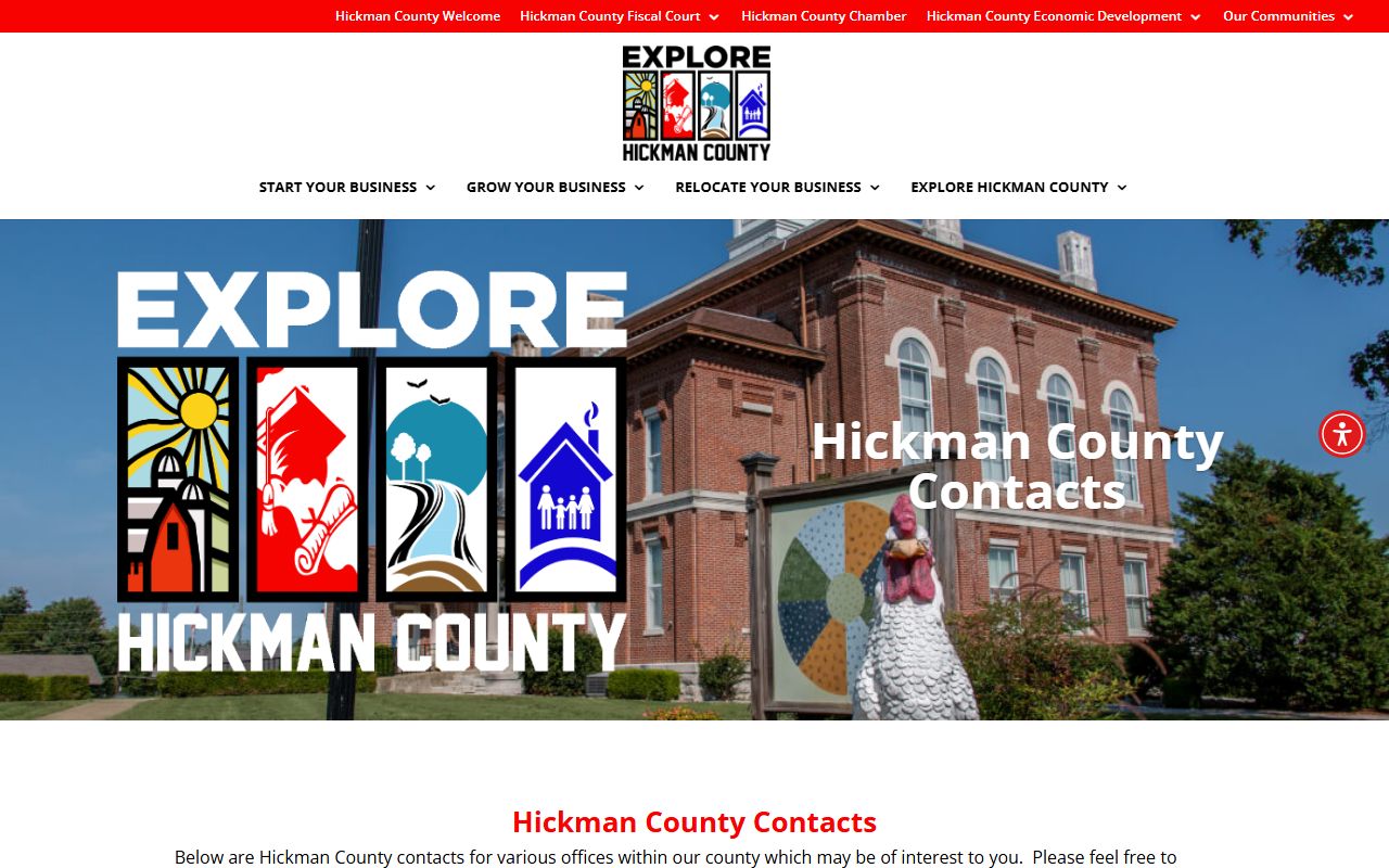 Hickman County inmate records and official county contacts